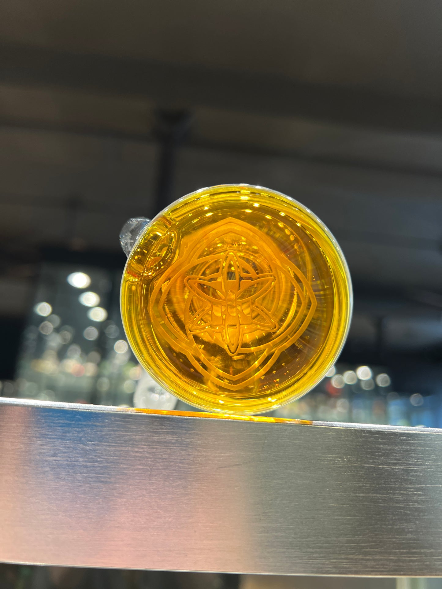 Ill Glass One of a Kind Dry Catcher 19/90 With Horn