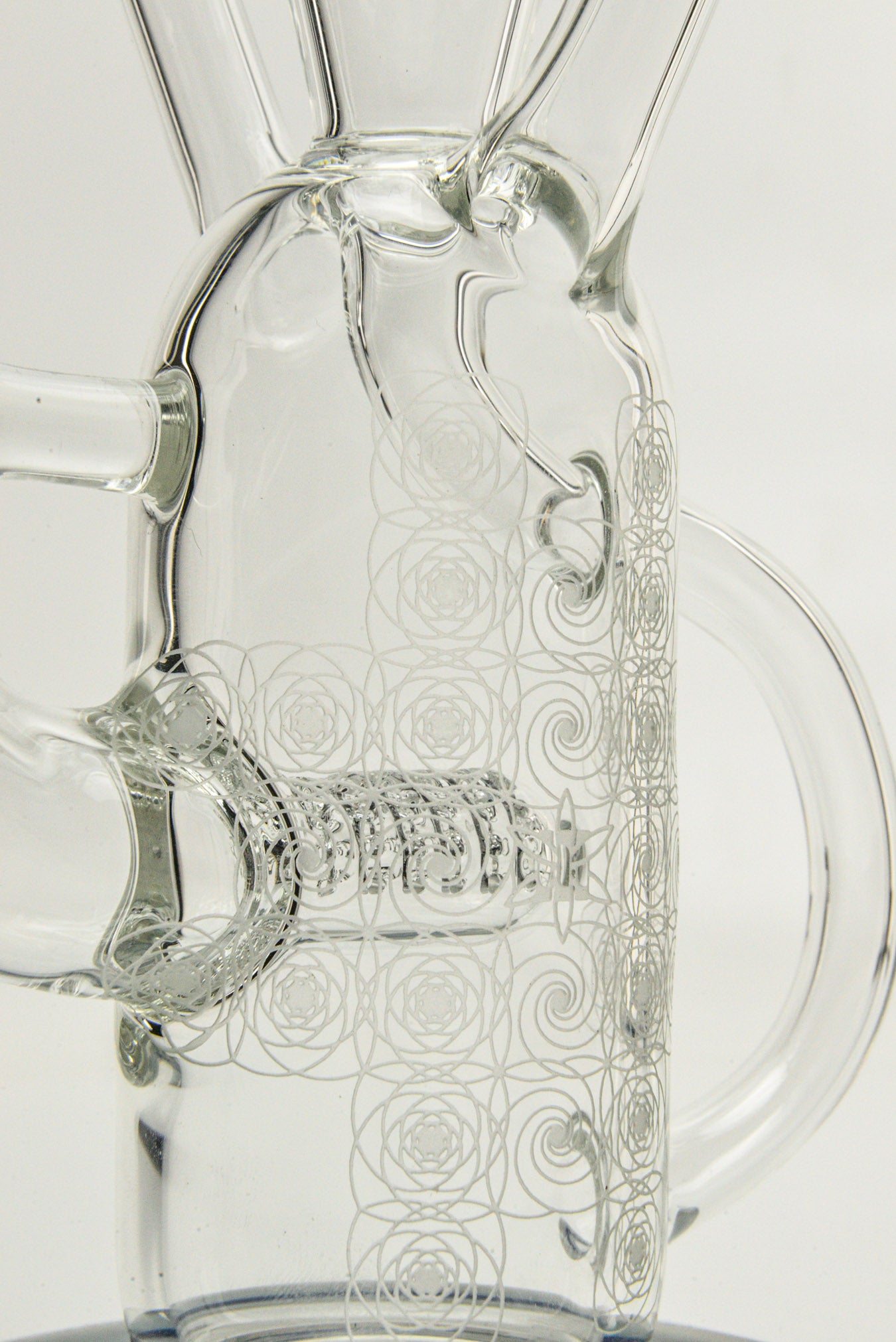 Ill Glass SSK Opalean Over Blue Satin