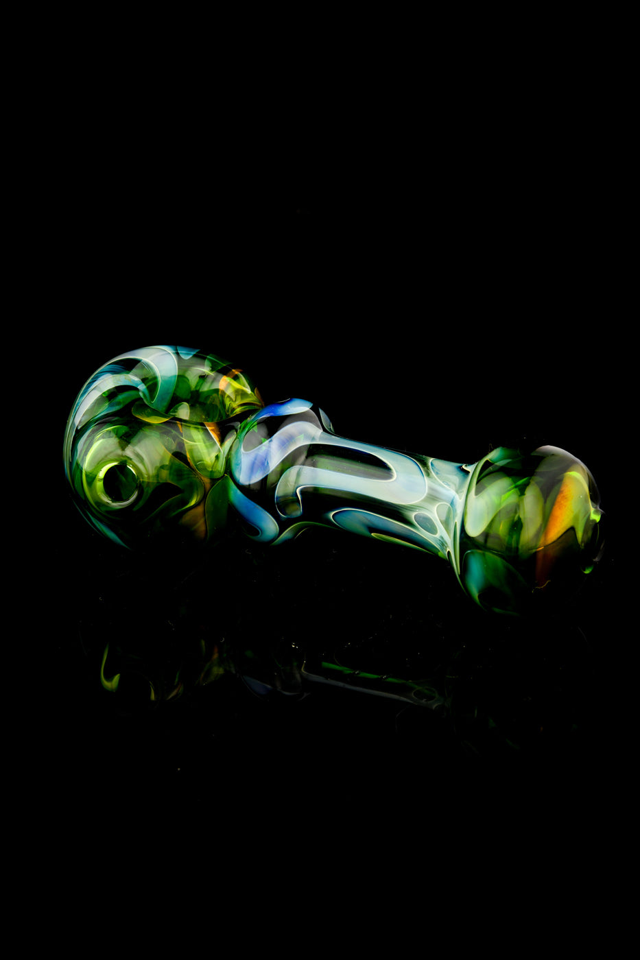 Full Color Spoon in Green by Willow and Quinn