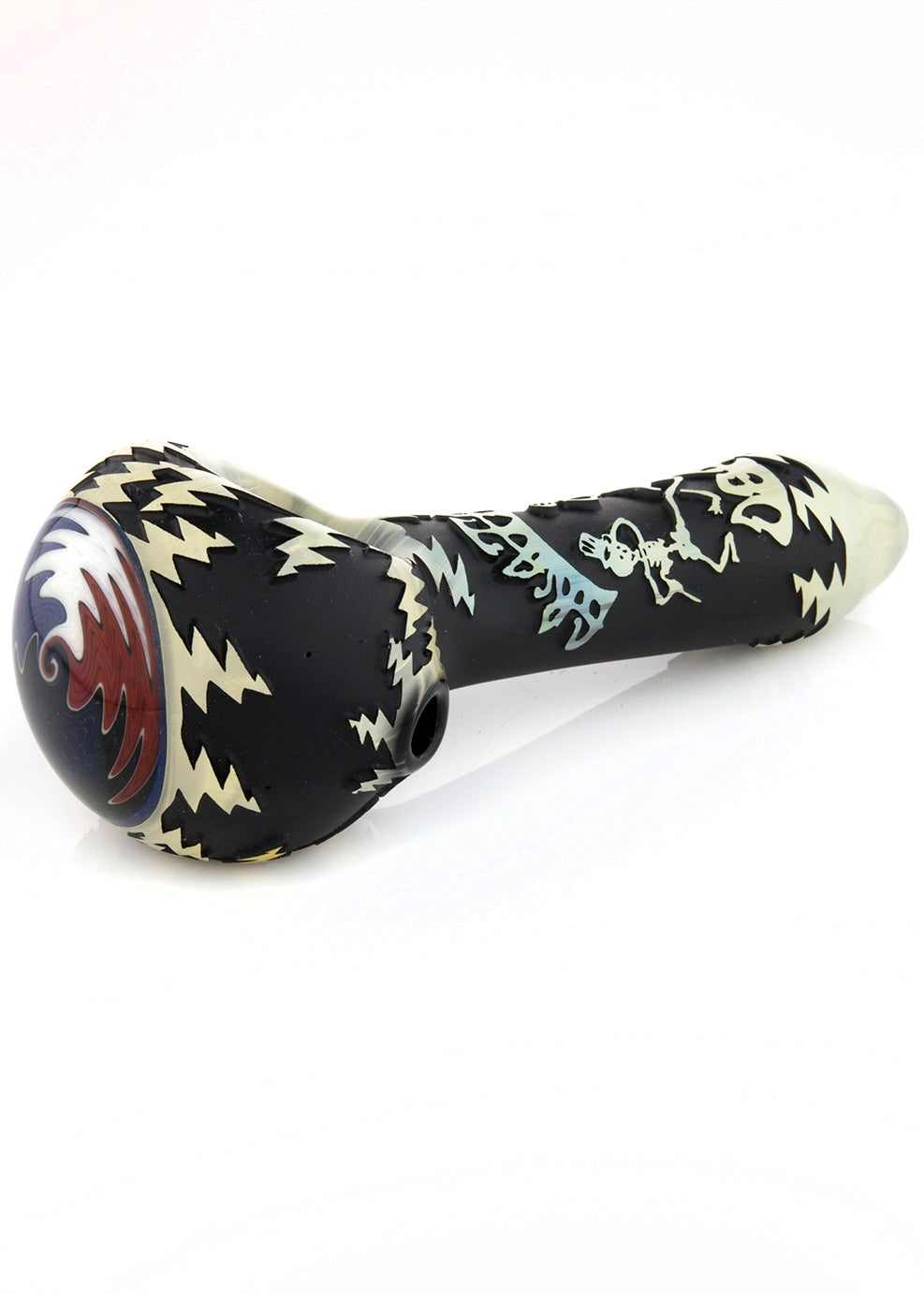 Grateful Dead Colored Tubing Wig Wag Spoon #5 by Libery 503