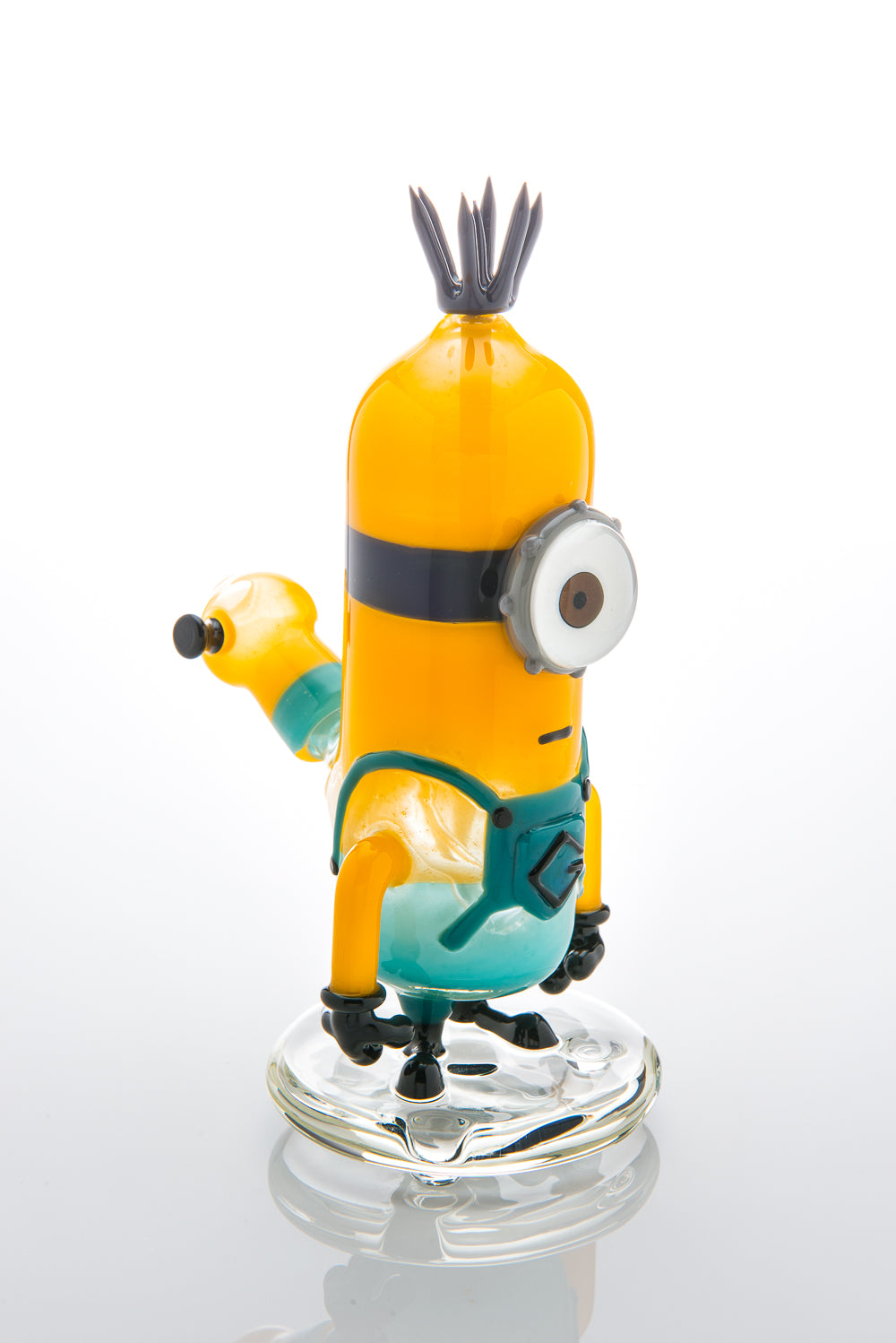 Minion with Hair Piece Dabber Rig by DOC