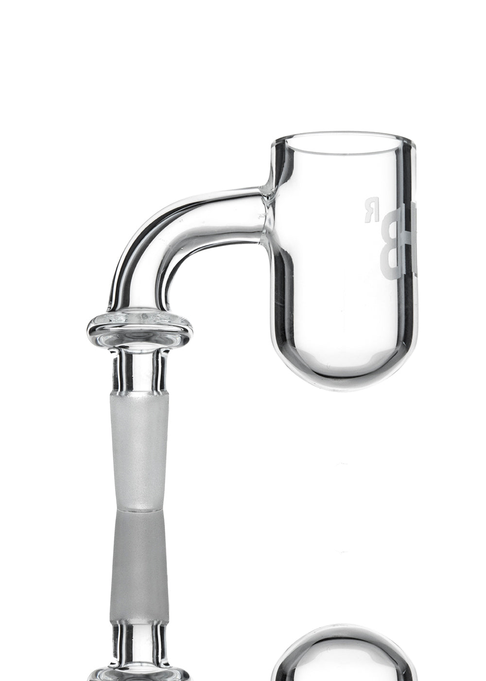 Joel Halen Round Bottom Flat Top 10mm Male 90 Degree Flat Top 25mm Banger