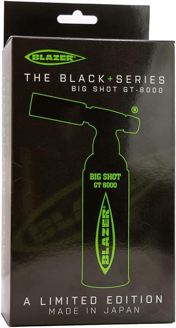 Blazer Big Shot GT 8000 Torch in Limited Edition Green -Glow in the Dark-