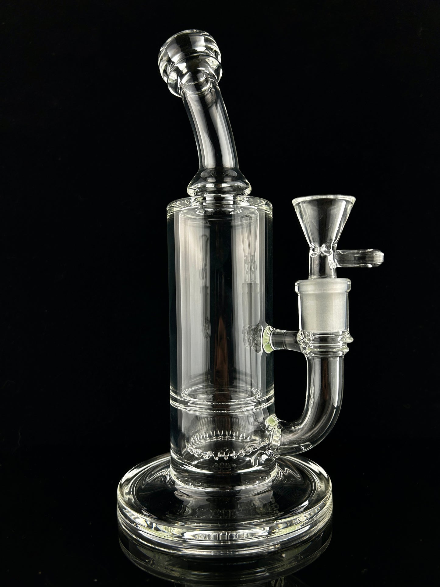 9.5" Inverted Showerhead Rig/ Mini Tube with 14mm bowl