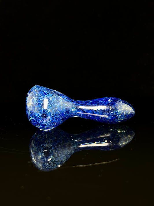 Fumed Inside Out Cobalt Blue Frit Spoon