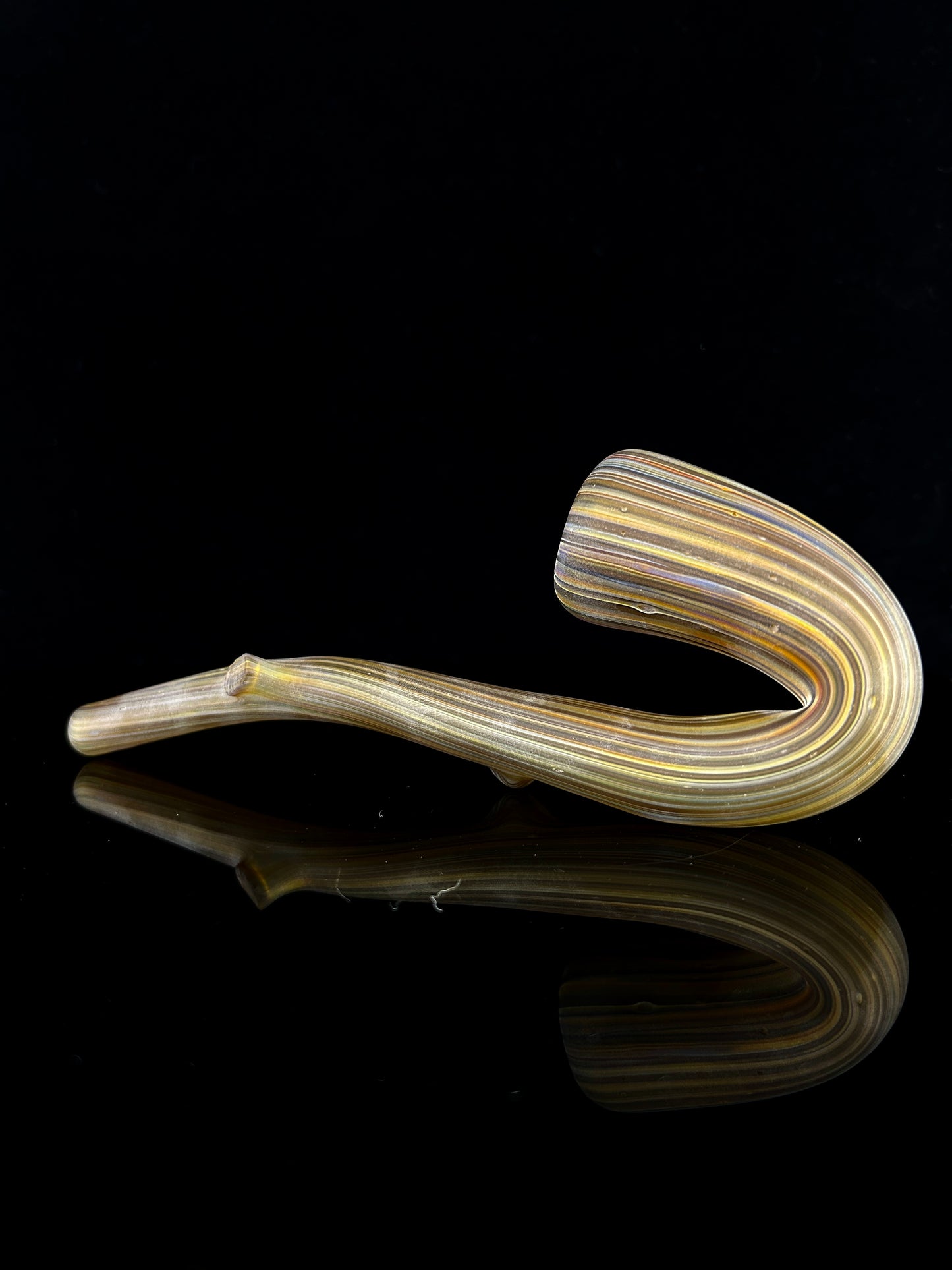Manzita Glass Sandblasted Wooden Style Sherlock