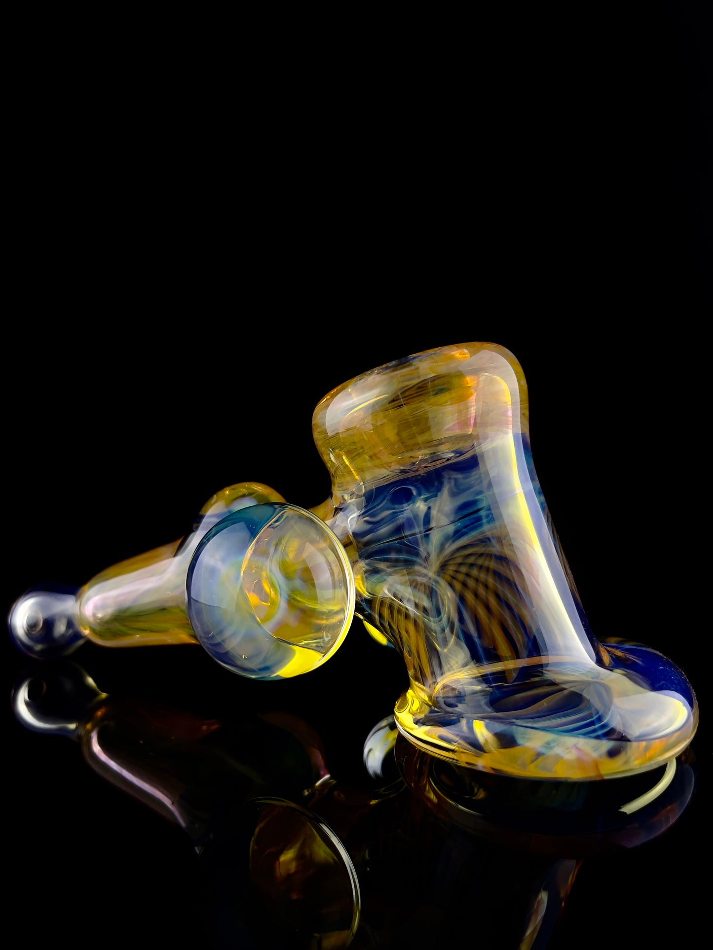 Maka B Hammer Fumed with Marble