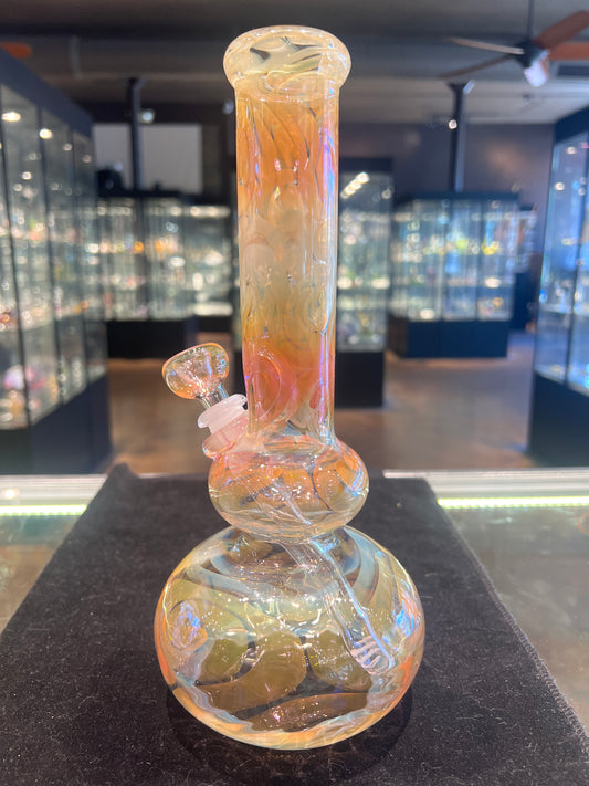 11" Full Fume Double Bubble by Mary Jane Glass Studios, 38mm