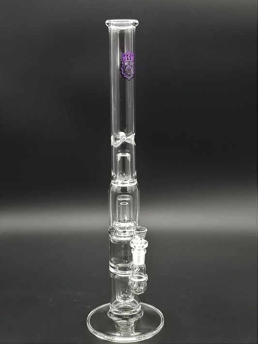 Manifest Glassworks 14mm Mini Stemless Diffy Cap to Circ Stemless with Purple and Black logo