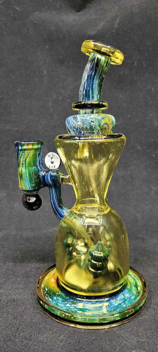 Serum Flux Satellite Vapor Bubbler Collaboration by Ill Glass and Nathan (N8) Miers