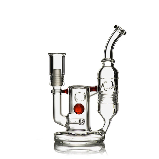 Boom Felazi Mini Oil Recycler with Red Elvis Accents