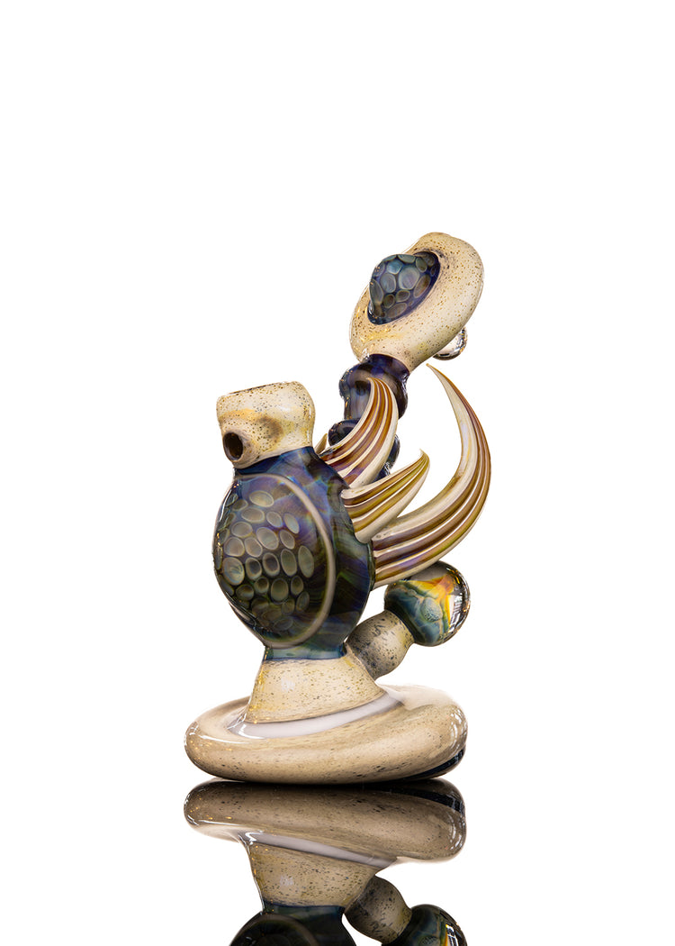 BEARCLAW Honeycomb Winged Bubbler by Bearclaw