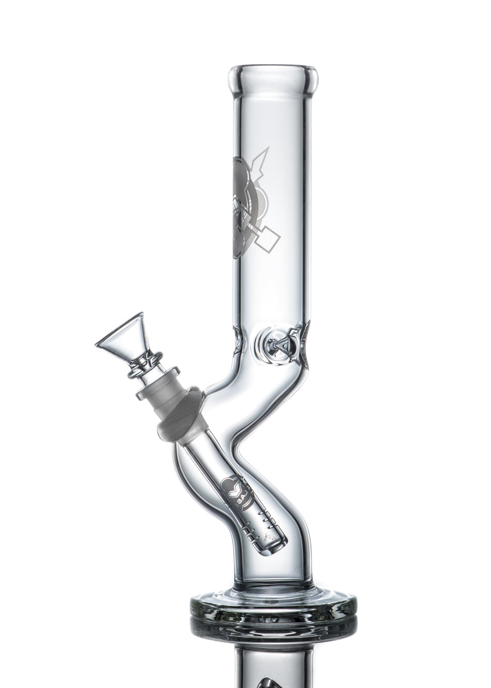 HVY 38mm Clear Straight with Bend Mini Tube