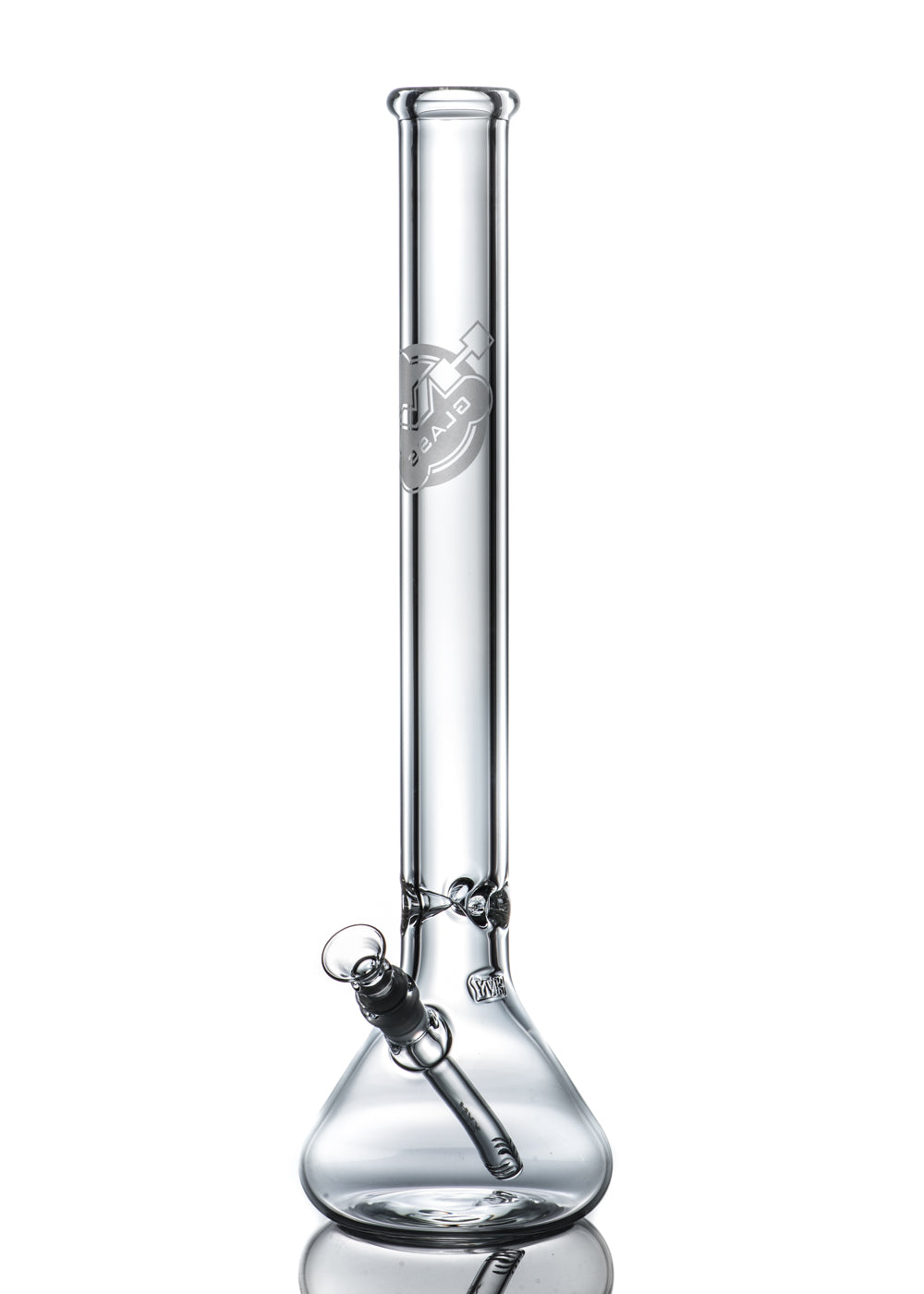 HVY 20" Beaker with Ground Joint on 50mm Tube