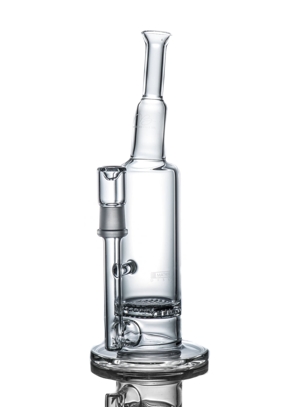 Mobius Matrix Disk Bubbler with Male Joint
