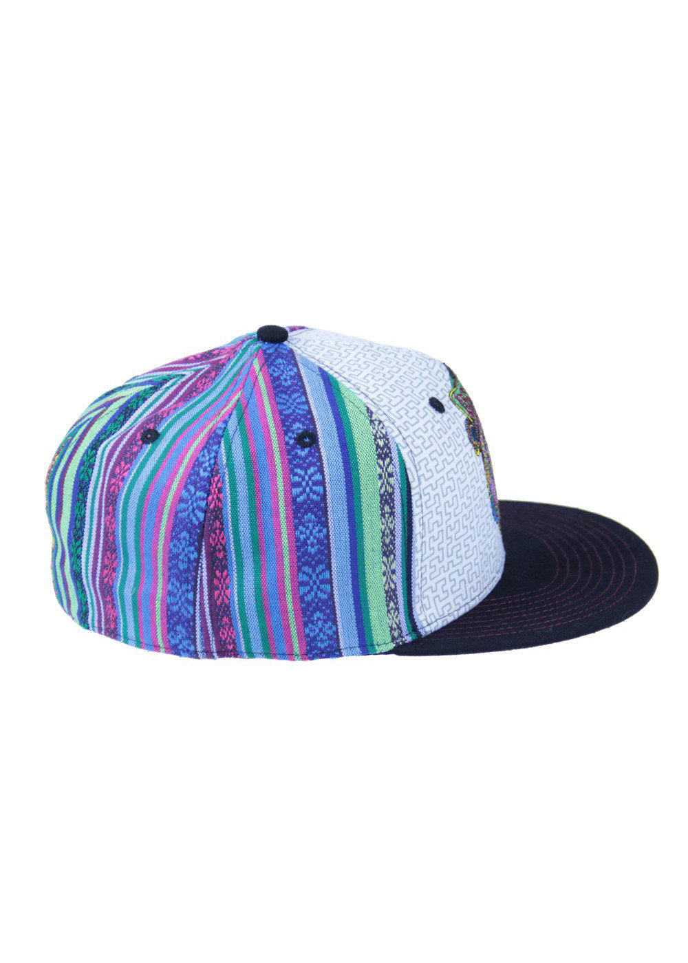 Grassroots Chris Dyer Bear Blue Fitted Hat
